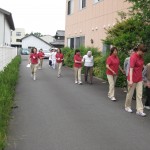 実際に屋外まで非難