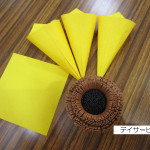 ひまわり折り紙作成 (3)