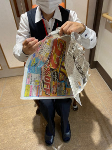 新聞ちぎり