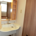 洗面台付いてます(≧▽≦)