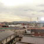 眉山が一望出来ます(☆▽☆)