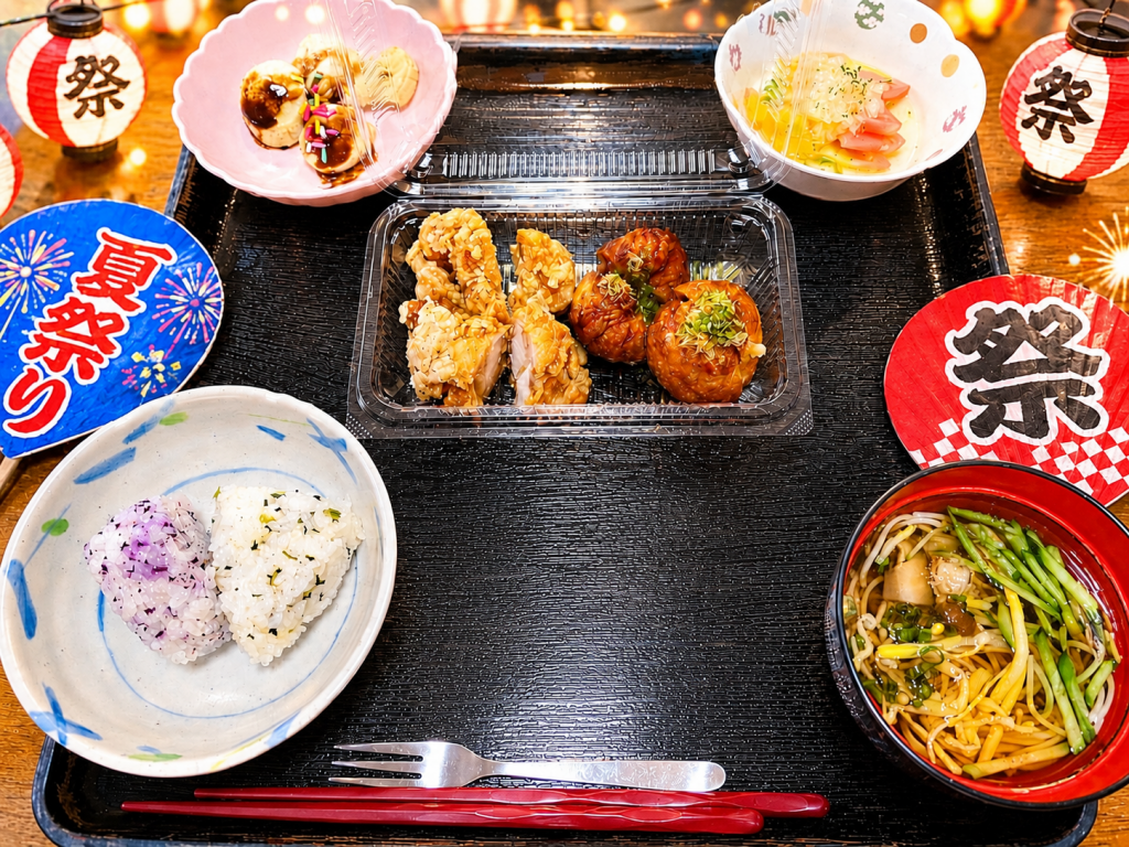 夏祭りメニュー